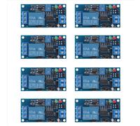Módulo de interruptor de retardo de encendido/apagado con temporizador (8 relés de 12 V CC)