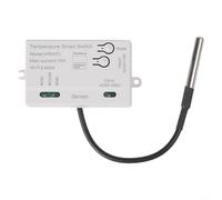 Módulo de interruptor de temperatura y humedad WiFi con control remoto para gestión de dispositivos domésticos inteligentes (A)