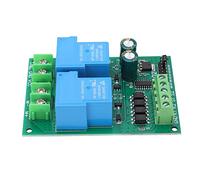 Módulo de Interruptor del Controlador del Motor, 9 Modos Cableado Fácil 30A Placa de Control del Motor CC Duradera con Bloqueo Automático PCB para Equipos de Elevación (24V)