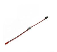Módulo de interruptor electrónico para control remoto para señal Pwm de 3 V a 30 V, entrada de 20 A, corriente máxima con luz indicadora de trabajo, cuerpo ABS rojo compacto para piezas (5 V 2 A)
