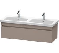 Módulo de lavabo Duravit DuraStyle de pared 6398, 1 extraíble, 1230mm, DS639804343, Color: Decoración Basalto Mate
