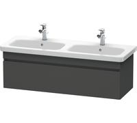 Módulo de lavabo Duravit DuraStyle de pared 6398, 1 extraíble, 1230mm, DS639804949, Color: Grafito Mate Decoración