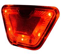 Macna Vision LED Luz trasera, rojo, Talla única