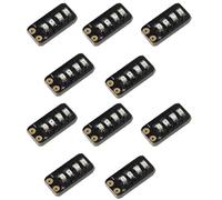 Módulo de medición mini de 10 piezas de 3,7-4,2 V, serie 1, con pantalla LED de potencia de batería