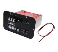 Módulo de mejora de audio para sistemas de sonido de vehículos, salida de 400 W con entradas de 3,5 mm compatible con subwoofers de 8 pulgadas y 10 pulgadas (cuadrados)