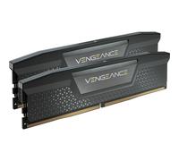 CORSAIR Vengeance DDR5 RAM 64GB (2x32GB) 6000MHz CL30 Intel XMP Compatible iCUE Memoria para Ordenadores - Negro (CMK64GX5M2B6000C30)