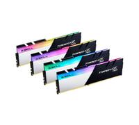 Trident Z F4-3200C16Q-64GTZN módulo de memoria 64 GB 4 x 16 GB DDR4 3200 MHz, Memoria RAM negro/blanco, 64 GB, 4 x 16 GB, DDR4, 3200 MHz