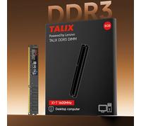 Lenovo 2pcs DDR3 4GB 1600MHz 8GB Módulo de memoria RAM para computadora de escritorio TALIX de alta velocidad PC3-12800U Plug&Play para juegos y oficina