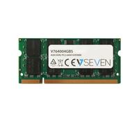 Módulo de memoria V7 V764004GBS 4GB DDR2 PC2-6400 800Mhz 1.8V SO DIMM (NUEVO)
