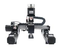 Módulo de mesa deslizante con riel de guía lineal, de 100-800 mm, panel móvil de 60 x 42/60 x 48, NEMA 23, 1,2/2/3 Nm, kit de motor paso a paso XYZ(Only Sliding Table,400mm SFU1610)