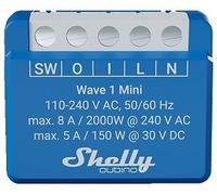 Módulo de miniconmutador para automatización Z-Wave 1 canal 8 A (contacto seco) - Shelly Qubino Wave 1 Mini
