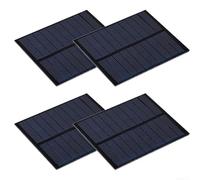 Módulo de panel solar 4pcs 5V 230mA para prototipos de circuitos solares y enseñanza de principios de energía renovable