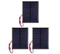 Módulo de Panel Solar de polisilicio de polisilicio para Exteriores de 3 uds 4 V, pequeño Cargador de batería Solar DIY para Solar, 60x80mm / 2,4x3,1 Pulgadas