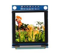 Módulo de Pantalla a Color OLED de 1,5 Pulgadas, resolución de 128 x 128, Interfaz SPI SSD135, Pantalla autoemisiva de 262 mil Colores para electrónica DIY, Dispositivos