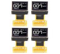 Módulo de Pantalla de diodo emisor de luz orgánico de 0,49 Pulgadas, 4 Unidades; Pantalla OLED con Interfaz IIC; resolución de 64 x 32; Pantalla pequeña de 14 Pines para proyectos