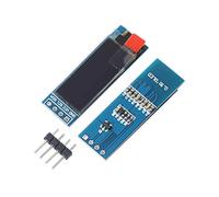 Módulo de pantalla LCD OLED serie I2C de 0,91 pulgadas, 128 x 32 pulgadas, 4 pines, CC 3,3 V, 5 V, 12832, SSD1306, pantalla LED de bajo consumo compatible con PIC Arduino