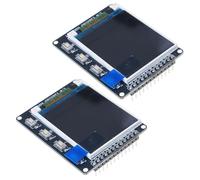 Módulo de pantalla LCD SPI de alta resolución de 1.8 pulgadas con tasa de actualización rápida ST7735S SPI para dispositivos portátiles, controlador para proyectos