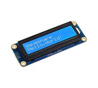 Módulo de pantalla LCD1602 para Raspberry Pi 4B+ 4B 3B+ 3B 2B+ Zero W WH Pico Jetson Nano ESP32 Ardui.I2C Display Module 3.3V/5V 16x2 Characters White Color Blue Background