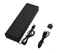 Módulo de pantalla LED impulsado por audio con visualización de espectro, medidor VU, visualización de tiempo y 3 funciones de alarma de despertador (control de línea B)