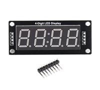 Módulo de Pantalla LED Módulo de Reloj de Tubo Digital de 4 dígitos Instalación fácil para Reloj electrónico