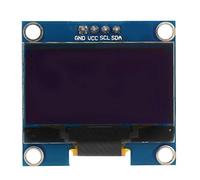 Módulo de Pantalla OLED 1,3 Pulgadas 128X64 Texto Blanco IIC I2C comunicación Pantalla de visualización DIY para función MP3 teléfono móvil Dispositivo de Salud Inteligente