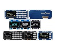 Módulo de pantalla OLED blanco serie de 1,3 pulgadas 128X64 I2C SSD 12864 tablero de pantalla LCD(4p white)