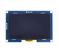 Módulo de pantalla OLED de 2.42 pulgadas para pantalla OLED 128x64 SSD1309 IIC/I2C pantalla LCD para Arduino R3 para proyectos electrónicos de bricolaje frambuesa Pi blanco, azul, amarillo, verde