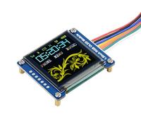 Módulo de pantalla OLED RGB de 1.5 pulgadas, controlador 1351 de 128 x 128 píxeles, 16 bits de alto color (65 K colores), interfaz SPI, compatible con Arduino Raspberry Pi Ardui Jetson Nano STM32, etc