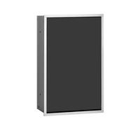 Módulo de papelera emco asis 300, empotrable, 495x314mm, 973227530, Color: aluminio/negro