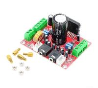 Módulo de placa amplificadores de 4 canales, amplificador de audio de coche de alta potencia con reducción de ruido BA3121, condensadores de filtro grandes para graves mejorados y sonido claro TDA7850