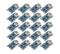 Módulo de Placa de Carga de batería de Litio de 20 Piezas, 1 A, 5 V, Interfaz Micro USB/Tipo C, protección de Carga 2 en 1(20pcs Type c)