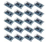 Módulo de Placa de Carga de batería de Litio de 20 Piezas, 1 A, 5 V, Interfaz Micro USB/Tipo C, protección de Carga 2 en 1(20pcs Micro USB)
