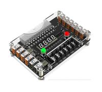 Módulo de Placa de Conexiones de Fuente de Alimentación ATX con 12 Puertos USB, Voltaje de Salida de 3 A, 3,3 V, 5 V, 12 V -12 V, con Kit de Carcasa