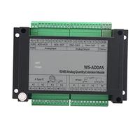 Módulo de Placa de extensión analógica para ingeniería de Control Industrial automatizado Carcasa de plástico Protección de Voltaje de Tierra de 30 V Componente de Soporte