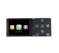 Módulo de placa decodificadora de reproductor de audio digital MP3 sin pérdida con Bluetooth y pantalla a color TFT de 2,8 pulgadas con salida I2S