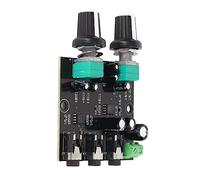 Módulo de Placa Mezcladora de Señal de Sonido Estéreo, DC 5-12V Entrada Universal de 2 Canales Módulo de Placa de Amplificador de Auriculares con Salida de 1 Canal, con Interfaz