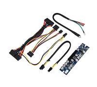 Módulo de Potencia 300W para Mini-ITX y Caja de 1U PSU DC 12V Entrada Módulo de Fuente de Alimentación de Computadora de 300 Vatios con Cable de Conexión/AUX/SATA de 24 Pines