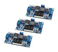 Módulo de Potencia convertidor de Voltaje Buck DC-DC AYWHP 2PCS Módulo Reductor Ajustable Módulo de Fuente de alimentación Estable 36V 24V 12V a 5V 2A con Pantalla LED
