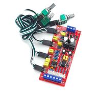 Módulo de preamplificador auditivo NE5532, placa de tono de doble chip con preamplificador de graves de rango medio personalizable