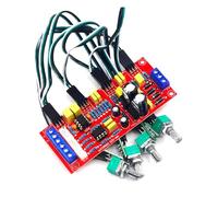 Módulo de preamplificador auditivo NE5532, placa de tono de doble chip con preamplificador de graves de rango medio personalizable