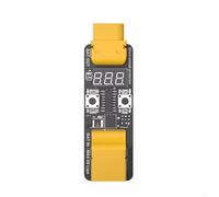 Módulo de protección contra cortocircuitos con protección de corriente de doble nivel de 1A/2A, fusible integrado y pantalla digital en tiempo real de voltaje de batería y corriente de salida