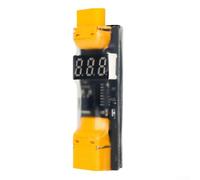 Módulo de protección contra cortocircuitos para controlador de vuelo FPV con doble fusible y pantalla digital, límite de corriente de hasta 2 A, medición de voltaje, compatible con baterías de hasta