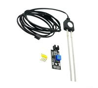 Módulo de prueba de humedad del suelo para proyectos Arduino Sonda de sensor de suelo para monitoreo ambiental y gestión de cultivos (1.3meter - módulo)