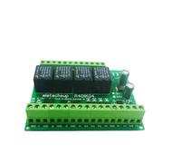 Módulo de puerta de enlace ModBus 4AI 4DI 4DO, adquisición de cantidad analógica digital, valor de conmutación, corriente, voltaje, 4-20 mA, 0-5 V, 0-10 V.(0-20MA Only Board12V)