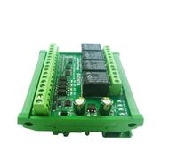 Módulo de puerta de enlace ModBus 4AI 4DI 4DO, adquisición de cantidad analógica digital, valor de conmutación, corriente, voltaje, 4-20 mA, 0-5 V, 0-10 V.(0-20MA With Box-12V)