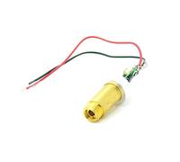 Módulo de punto láser verde de 532nm 100mw, con disipador de calor y 3,7v a 4,2v