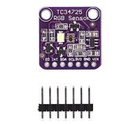 Módulo de reconocimiento TCS34725 Programa de Sensor de luz RGB para análisis de Gas Fluido de detección de luz Ambiental