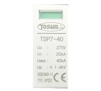 Módulo de Reemplazo Protector de Sobretensiones Transitorias | TSP7-40 | Tipo AC | 40kA 275V 2P