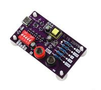 Módulo de referencia de voltaje AD585 con salida de cinco niveles 1.24V/2.5V/5V/7.5V/10V y resistencias de calibración 10Ω a 100KΩ para pruebas de filtro, compatible con multímetros digitales de mano