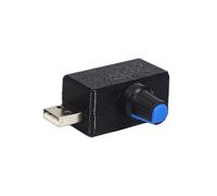 Módulo de Regulación de Voltaje del Controlador de Velocidad del Ventilador USB 5 V Controlador de Velocidad del Motor Interfaz USB-A Interruptor